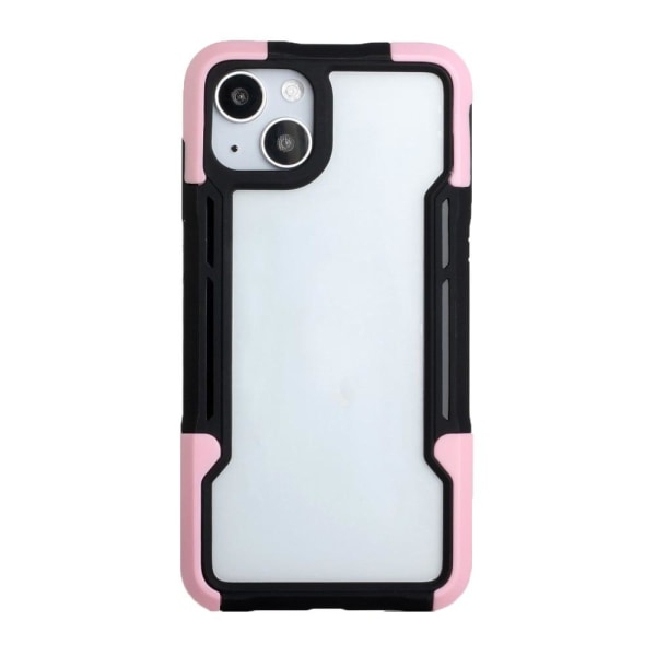 Stötsäkert Skyddande Skal till iPhone 13 Mini - Svart / Rosa multifärg