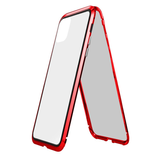 Luphie Sword iPhone 11 Pro Alu-Bumper + Glas - Rød Red