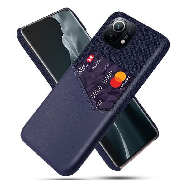 Bofink Xiaomi Mi 11 Card Cover - Blå Blue