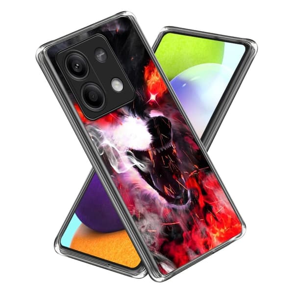 Deco Xiaomi Redmi Note 13 5G  deksel - Style E Orange