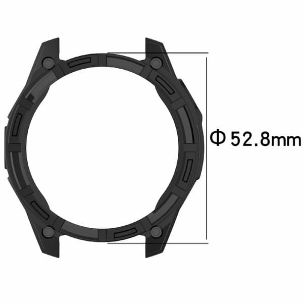 Garmin Enduro 3 TPU Watch Case Anti-Scratch Hollow Watch Frame Deksel - Midnattsblå Blue