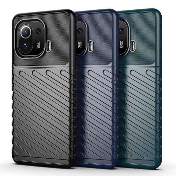 Thunder Xiaomi Mi 11 Pro skal - Grön Grön