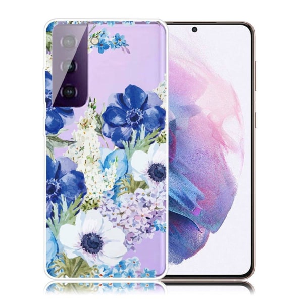 Deco Samsung Galaxy S21 Plus 5G skal - Blommor multifärg