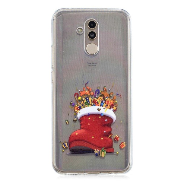 Huawei Mate 20 Lite joulu kuviollinen silikooni muovinen joustav Multicolor