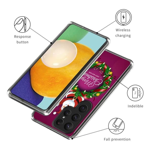 Vibe Samsung Galaxy S25 Ultra deksel - Stil D Purple
