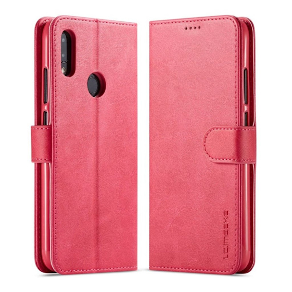 LC.IMEEKE Xiaomi Redmi Note 7 læderetui - Rød Red