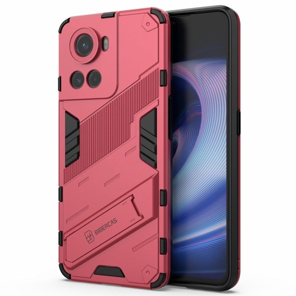 Stöttåligt OnePlus 10R / OnePlus Ace hybridskal - Rosa Rosa