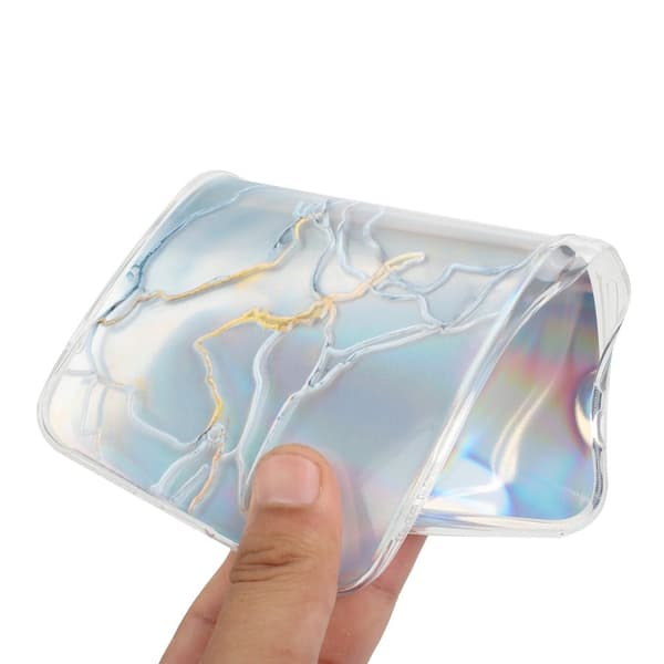 Marble design Samsung Galaxy S24 Plus cover - Grå Multicolor