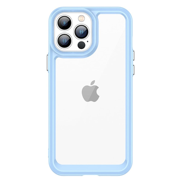 iPhone 13 Pro Max smart akryldeksel - Babyblå Blue