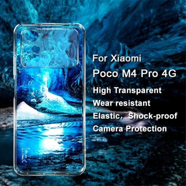 Imak UX-5-skydd för Xiaomi Poco M4 Pro - Transparent Transparent