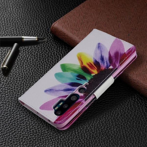 Wonderland Xiaomi Mi CC9 Pro / Mi Note 10 / Mi Note 10 Pro flip case - Fargerike Petals Multicolor
