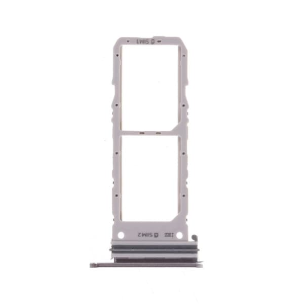 Samsung Galaxy Note 10 OEM-holder for dobbelt simkort - Grå Silver grey