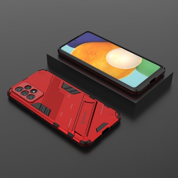 Støtsikkert hybriddeksel for Samsung Galaxy A73 - Rød Red
