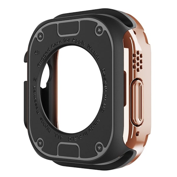 Apple Watch Series 8 (45 mm) skyddsram - Roséguld Rosa
