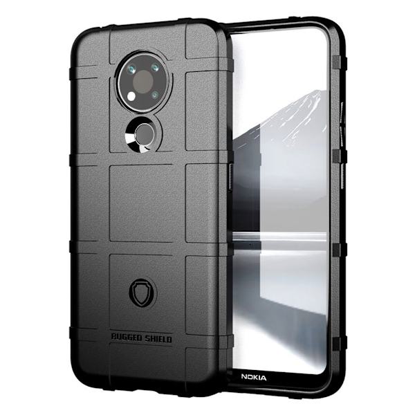 Rugged Shield Etui Nokia 3.4 - Svart Black