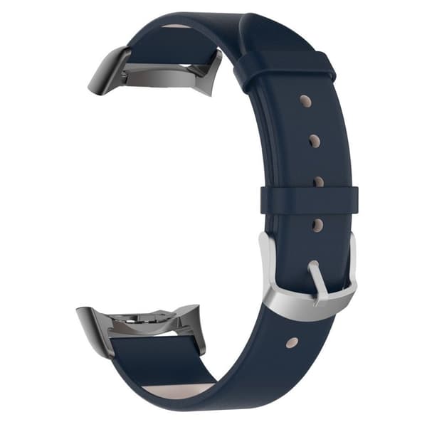 Samsung Gear S2 -kellon kestävä nahkaranneke - Sininen Blue