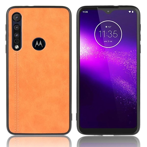 Admiral Motorola Moto G8 Plus kotelot - Ruskea Brown