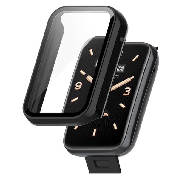 Xiaomi Mi Band 7 Pro suojus karkaistulla lasilla - Musta Black