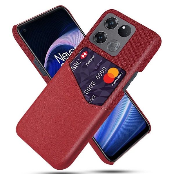 Bofink OnePlus Ace Racing korttikotelo - Punainen Red