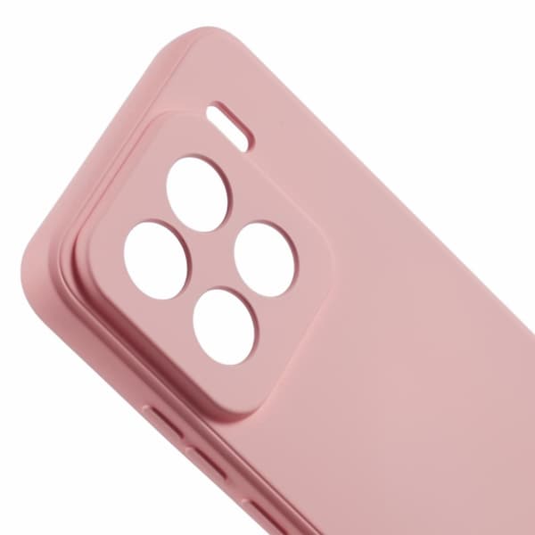 Mikrofiberforet blødt gummi Xiaomi 15 Pro cover - Lyserød Pink