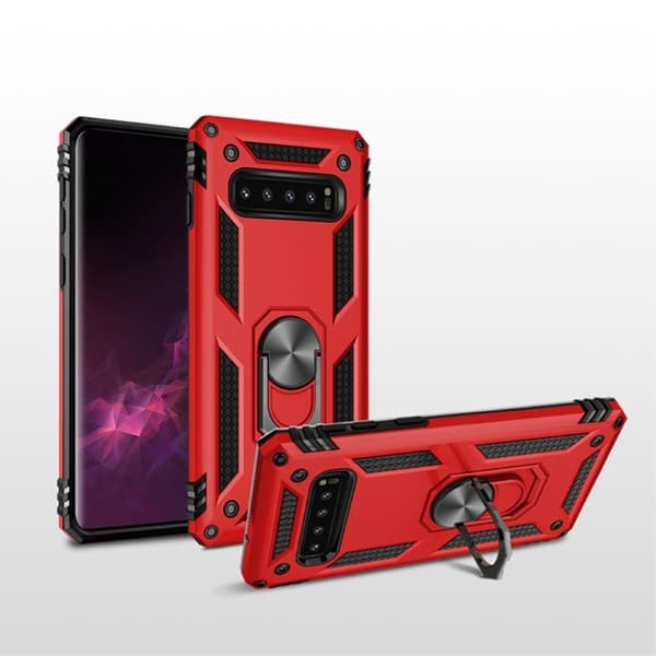 Bofink Combat Samsung Galaxy S10 Plus deksel - Rød Red