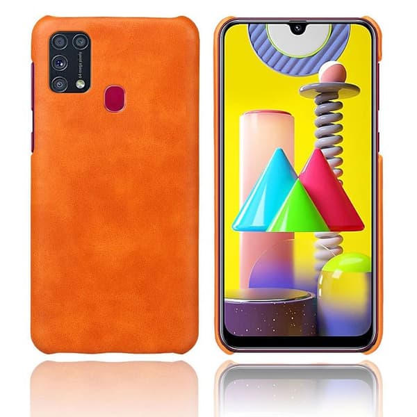 Prestige kuoret - Samsung Galaxy M31 - Oranssi Orange