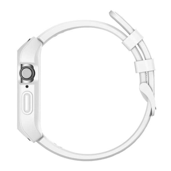 Apple Watch Series 5 40 mm klockarmband i silikon - Vit Vit