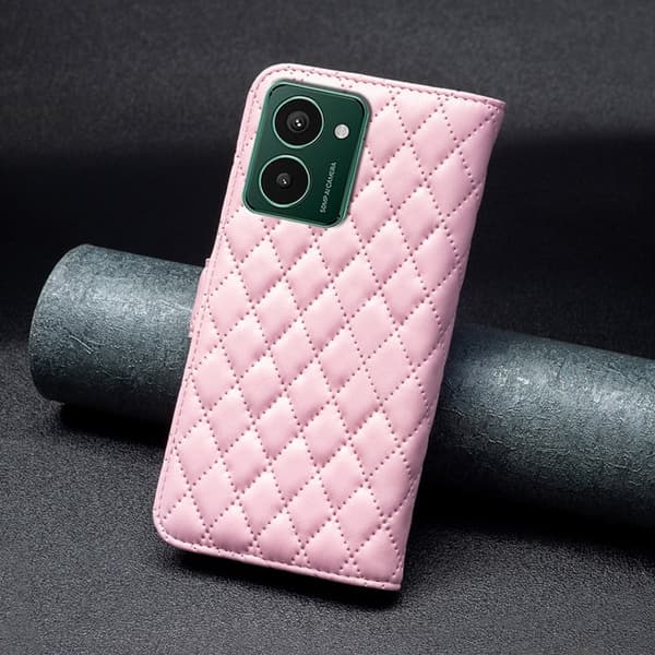 Matt HMD Pulse Pro fodral med rombmönster - Rosa Rosa