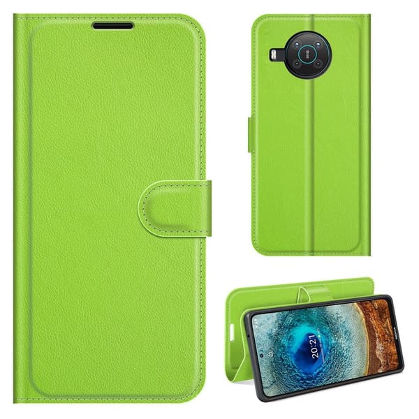 Classic Nokia X10 / X20 Flippetui - Grønn Green