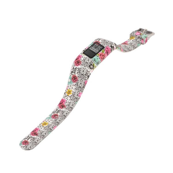 Garmin Vivofit JR  Silikon klockband med mönster - Blommor multifärg
