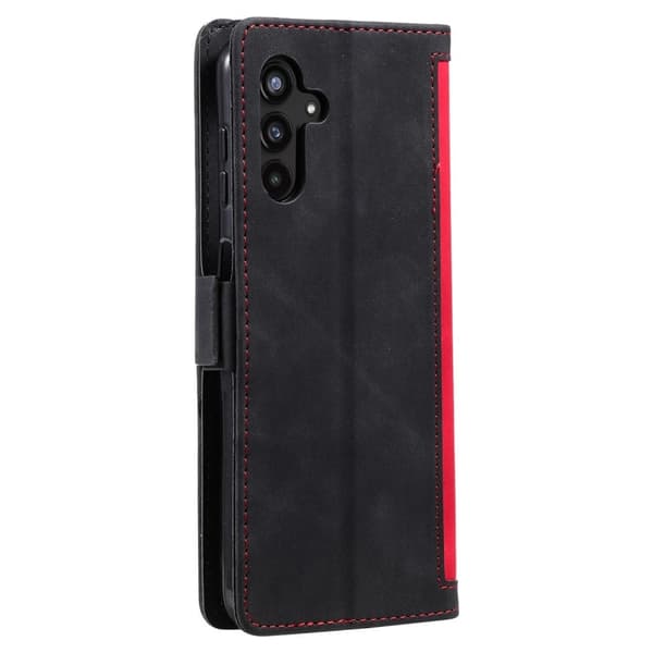 Surburbian Samsung Galaxy A36 læder flip etui - Rød Red