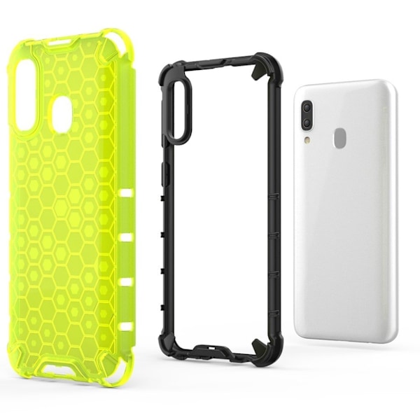 Bofink Honeycomb Samsung Galaxy A40 skal - Grön Grön