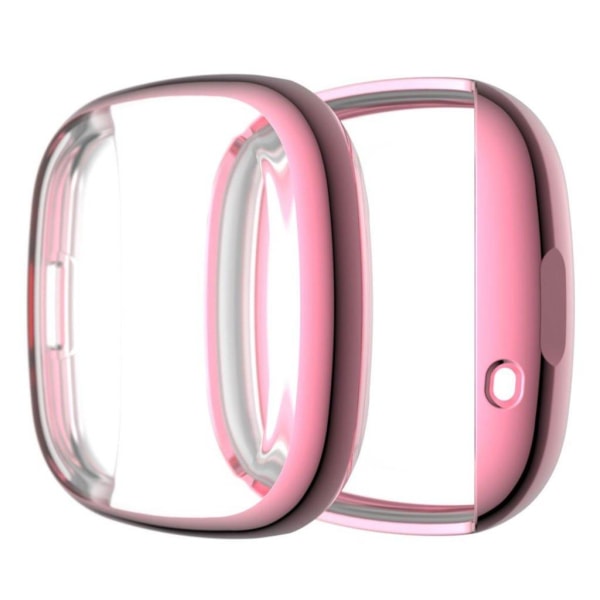 Fitbit Versa 3 / Sense hållbar enkel ram - Rosa Rosa