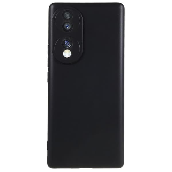Mjukt och matt Honor 70 skal Svart