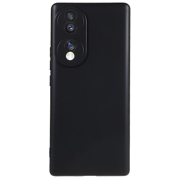 Mykt og matt deksel for Honor 70 Black