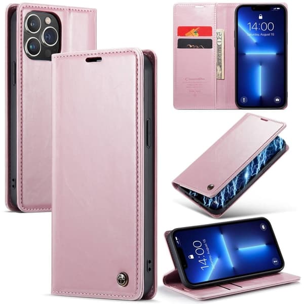 CaseMe iPhone 13 Pro Smooth Suojakotelo - Pinkki Pink