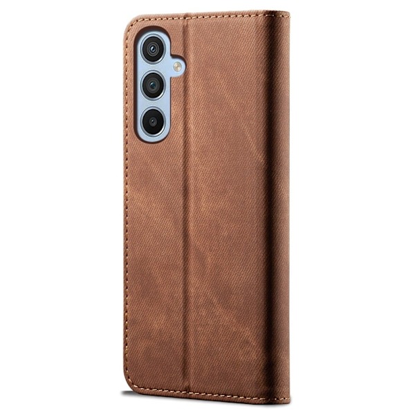Jeans Samsung Galaxy S24 FE fodral - Kaffe Brun