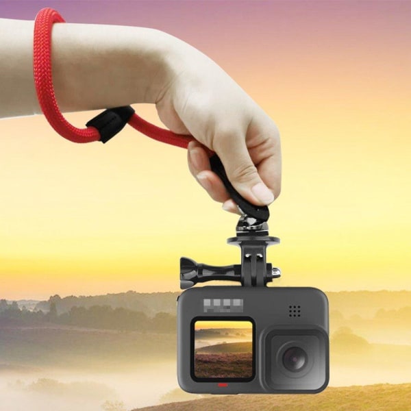 GoPro Hero 9 safety handheld with strap - Red Red
