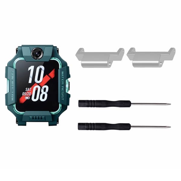 1 par til Imoo Watch Phone Z / Q / D-serien rem i zinklegering - Sølv Silver grey