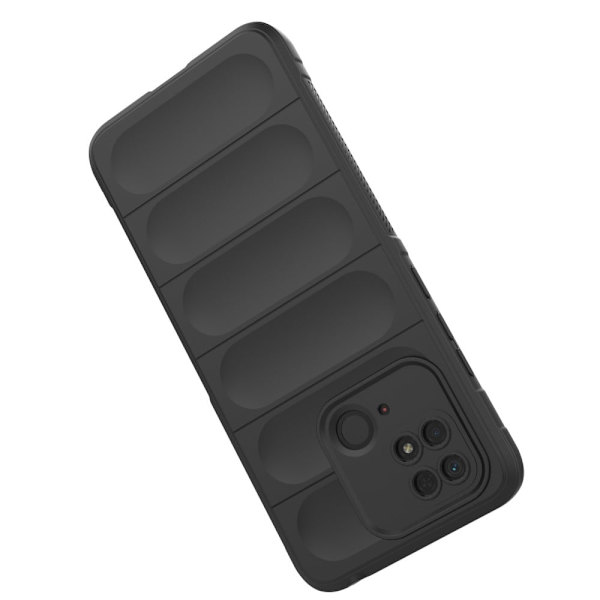 Blødt grebsformet cover til Xiaomi Redmi 10C - Blå Blue