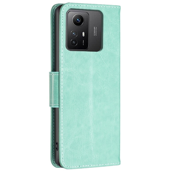 Butterfly Xiaomi Redmi Note 12s Flippetui - Grønn Green