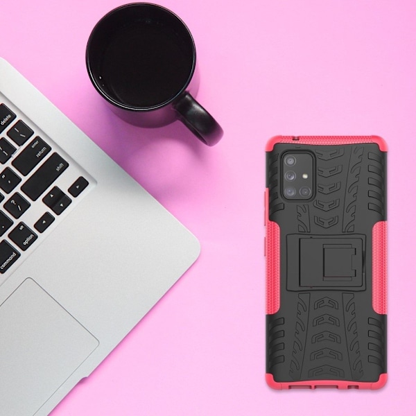Offroad Cover - Samsung Galaxy A71 5G - Sort / Rose Black