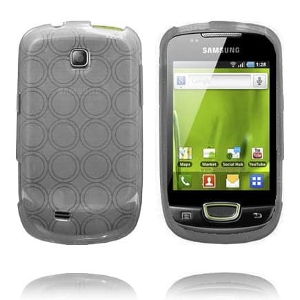 Amazona (Grå) Samsung Galaxy Mini S5570 Deksel Silver grey