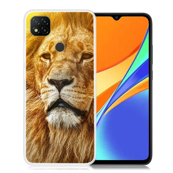 Deco Xiaomi Redmi 9C Suojakotelo - Lion Brown