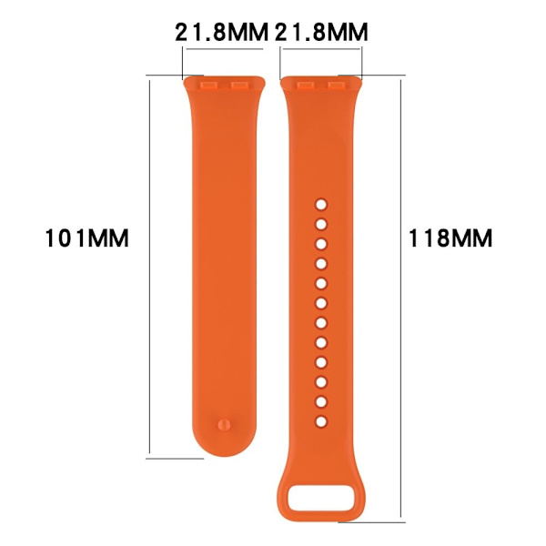 Honor Band 9 silikonarmband för klocka - Mörkgrå Silvergrå