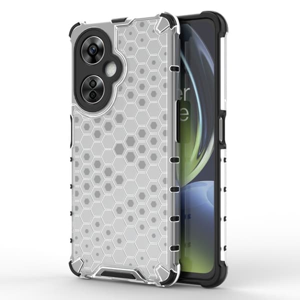 Bofink Honeycomb OnePlus Nord N30 / Nord Ce 3 Lite Etui - Grå Silver grey