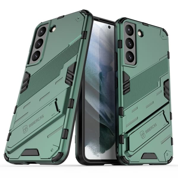 Stødsikkert hybridcover til Samsung Galaxy S22 - Grøn Green