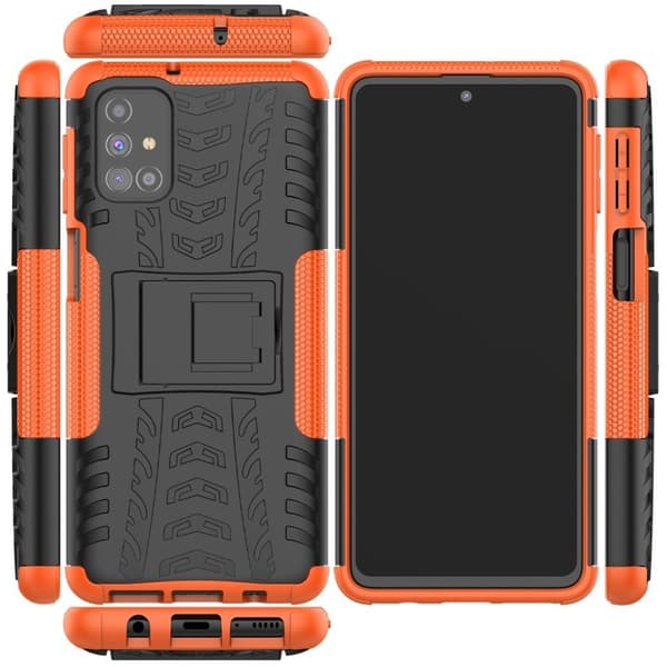 Offroad etui - Samsung Galaxy M31s - orange Orange