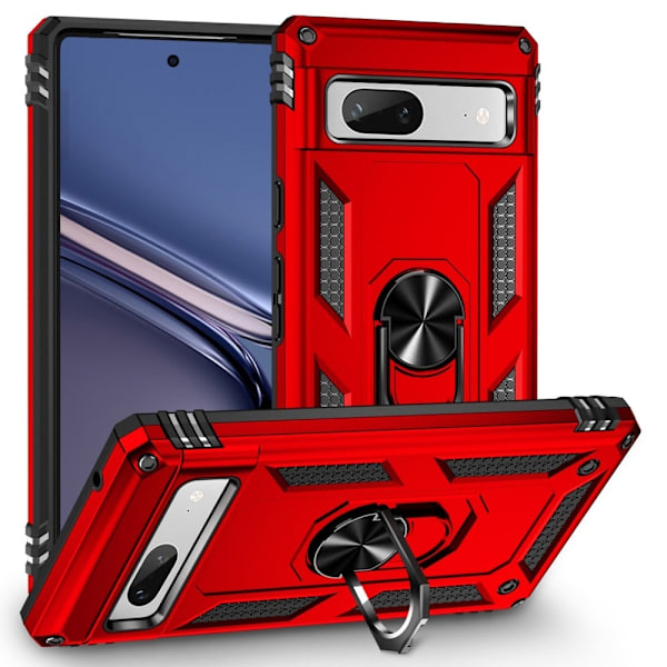 Bofink Combat Google Pixel 7a Fodral - Röd Röd