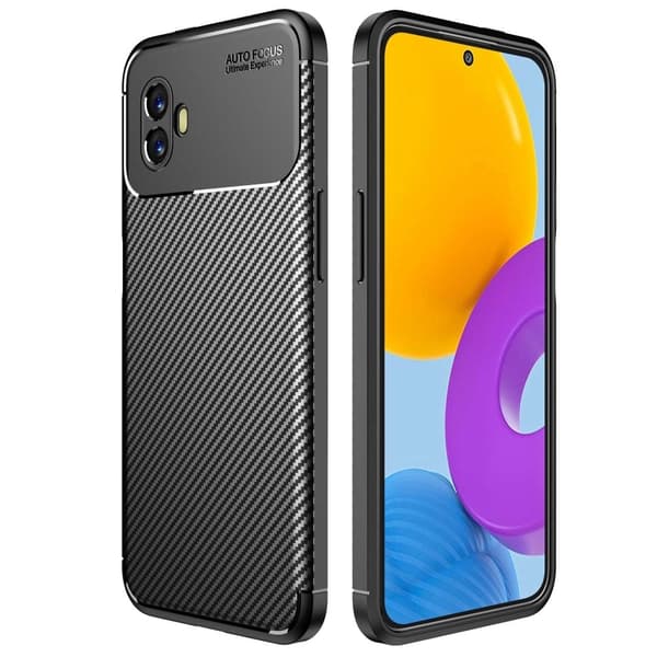 Carbon Shield Samsung Galaxy Xcover 6 Pro deksel - Svart Black